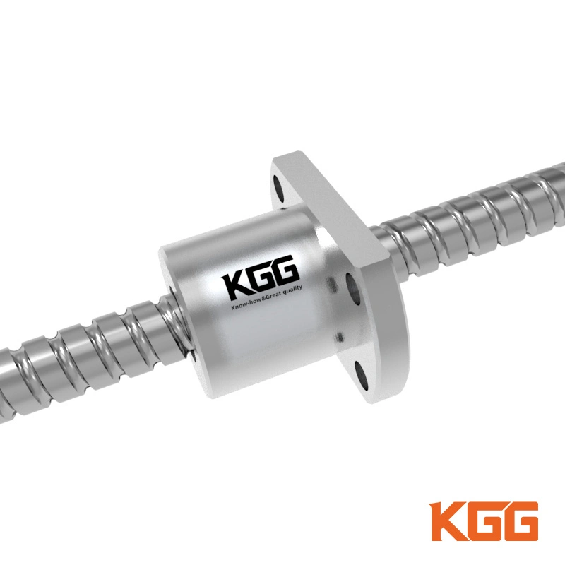 Kgg Milled Thread Rolled Ball Screw for CNC Lathe Equipment (GSR Series, Lead: 20mm, Shaft: 20mm)