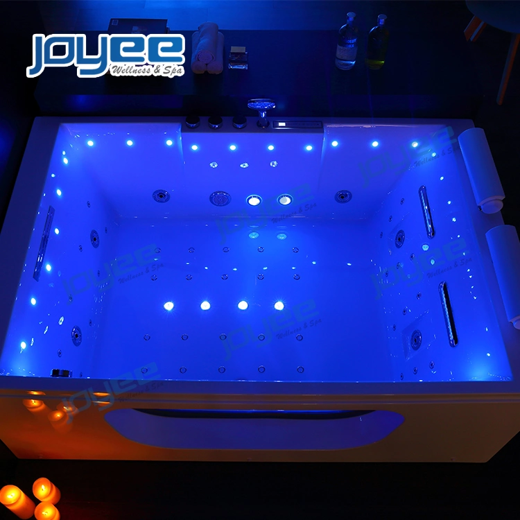 Joyee Badezimmer Freistehende Acryl 2 Person Sexy Whirlpools Bubble Bad WHIRLPOOLS