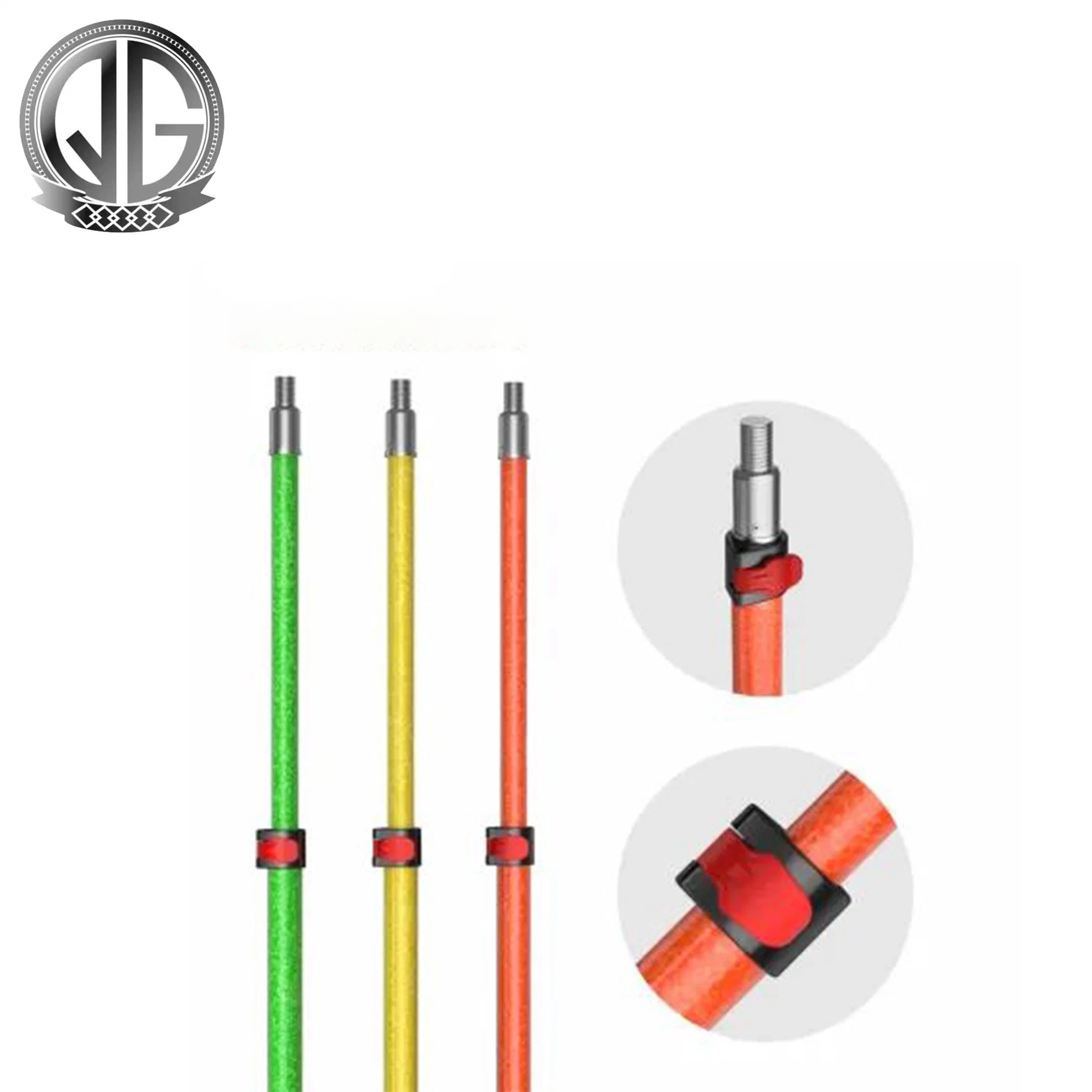 New Products 5.4m/18FT Telescopic Aluminum Extension Pole with Male Thread