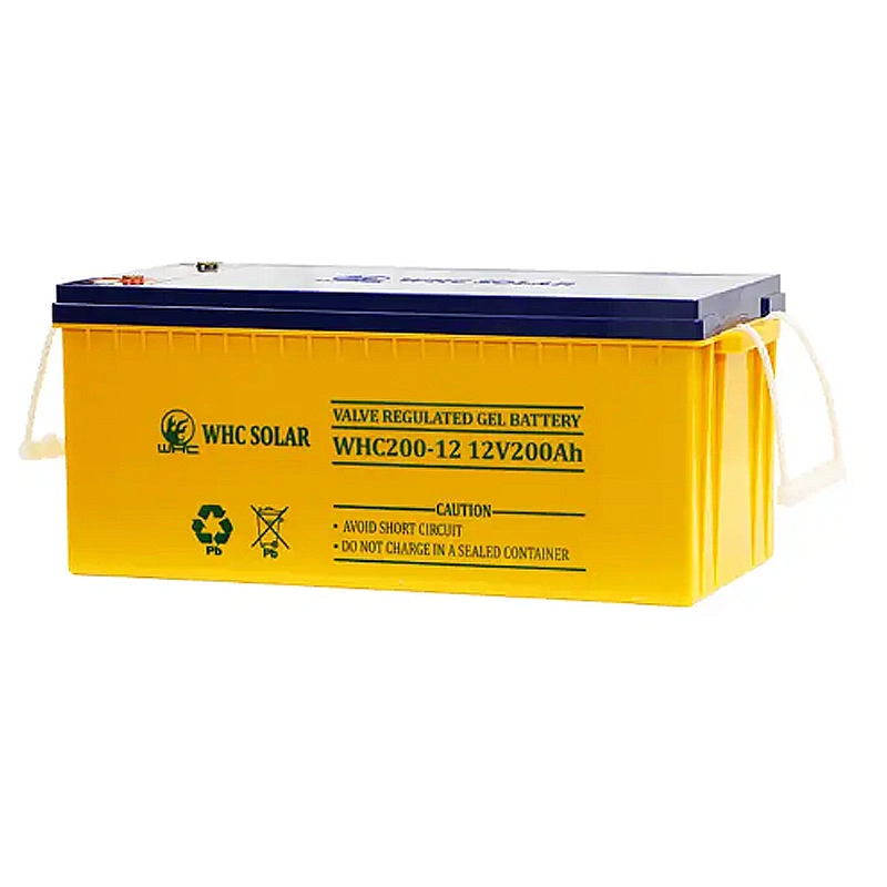 High quality/High cost performance  Life Long Gel Battery Suitable for Home Solar System 12V 200ah Lead Acid Battery 2 Years