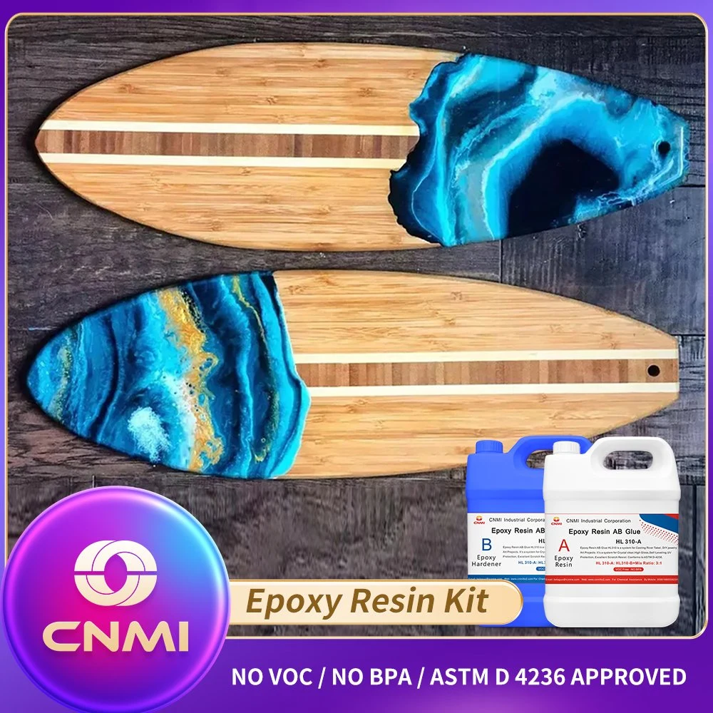 طاولة إعادة الضبط على سطح الخشب ممتلئة من قبل شركة CNMI Epoxy