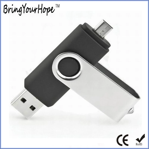 16GB OTG USB Memory Stick 2.0 in Black