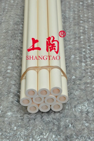 Ceramic 99% Alumina Flange Tube