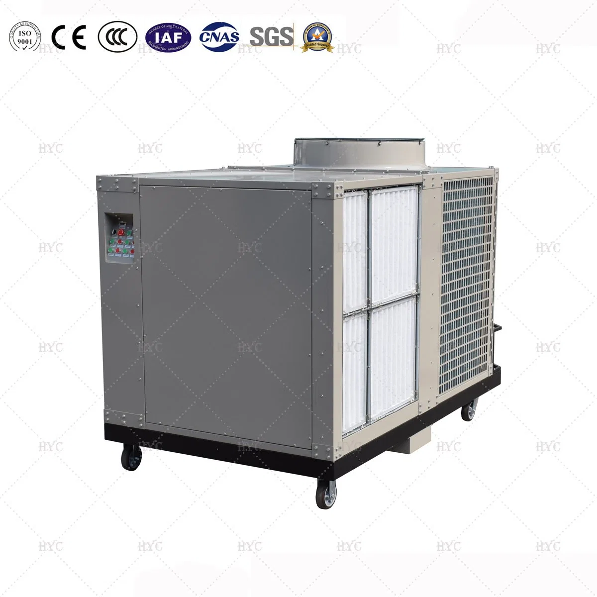 CE Portable Rooftop Packaged Air Conditioner with Inverter Plug Fan