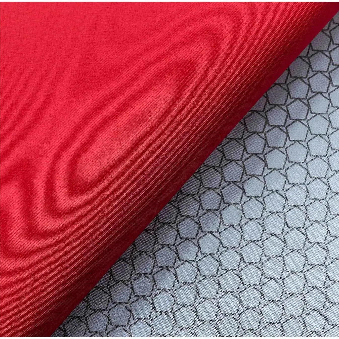 75D Twill Polyester Mechanical Stretch Bonded with TPU Printed Membrane Fabric