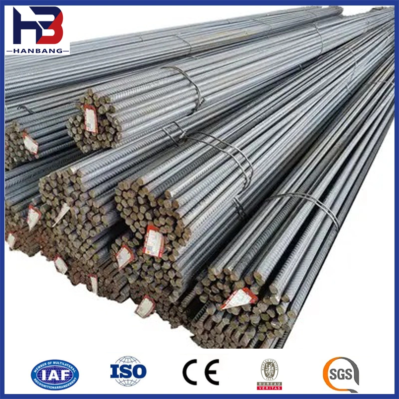 Fabricante chino Hrb355 HRB400 HRB500 8mm 10mm 12mm 14mm 16mmhrb500 Rebar Barra deformada laminada en caliente