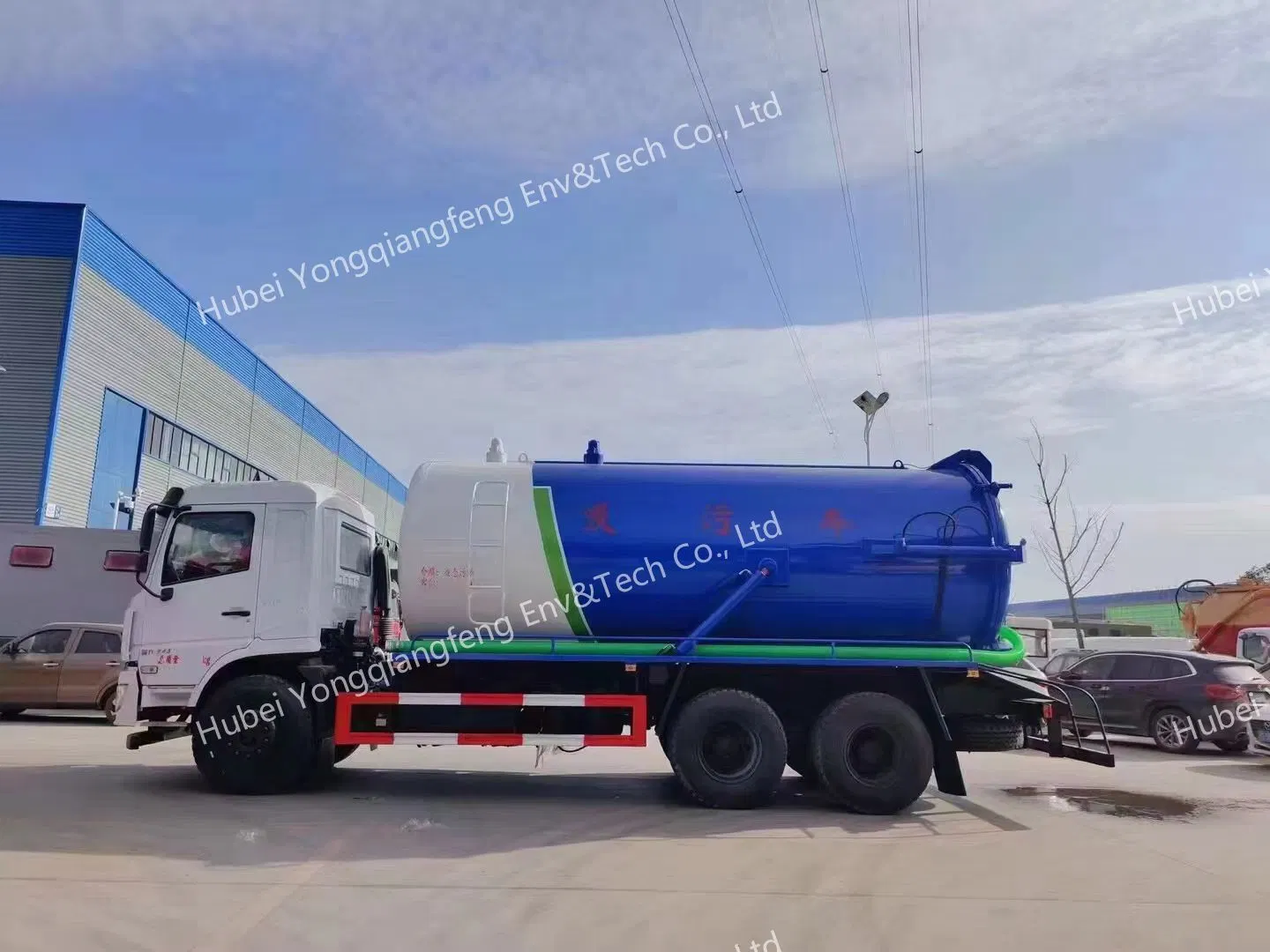 Good Price 6X4 Vacuum Sewage Truck 18cbm 20cbm Sewage Suction Truck