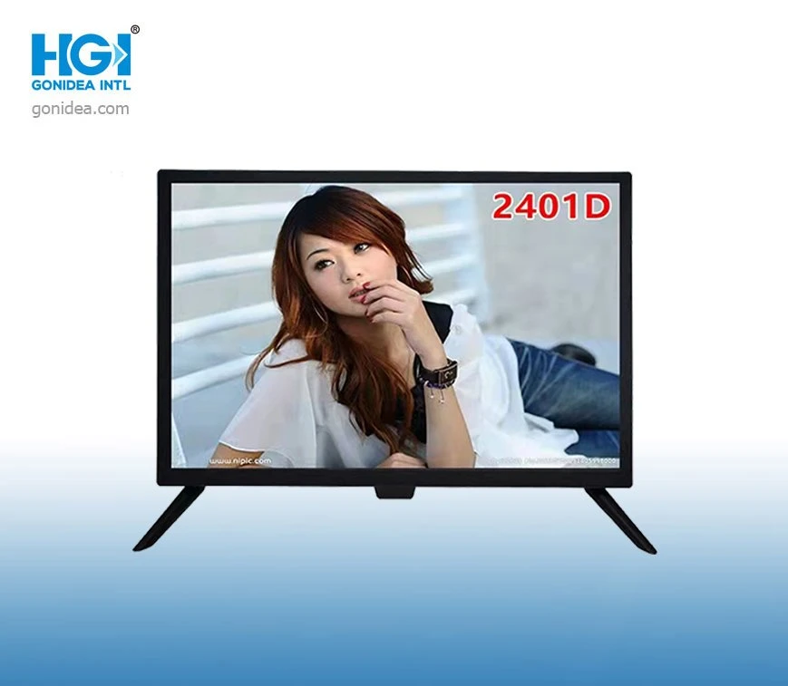TV LCD de 19" com retroiluminação LED e alimentação CA CC Alimentação 2401d