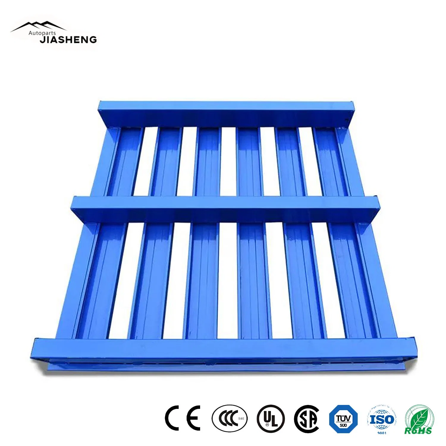 High quality/High cost performance  Metal Pallet Manufacturers 4 Way Iron Power Coat Two Way Steel Pallet Sale
