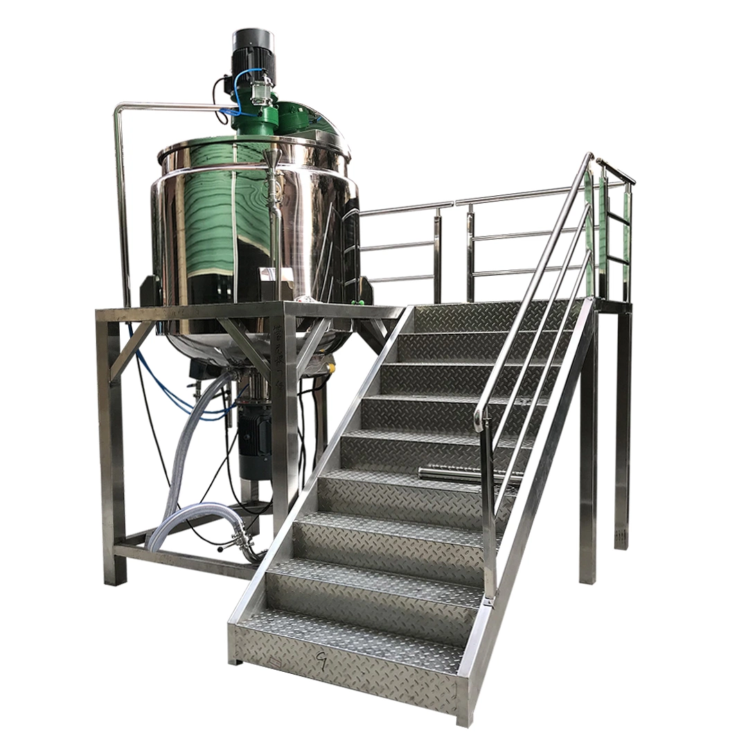 Automatic Laundry Washing Soap Production Line Soap Making Machine Blender Mixer Liquid Soap Mixer