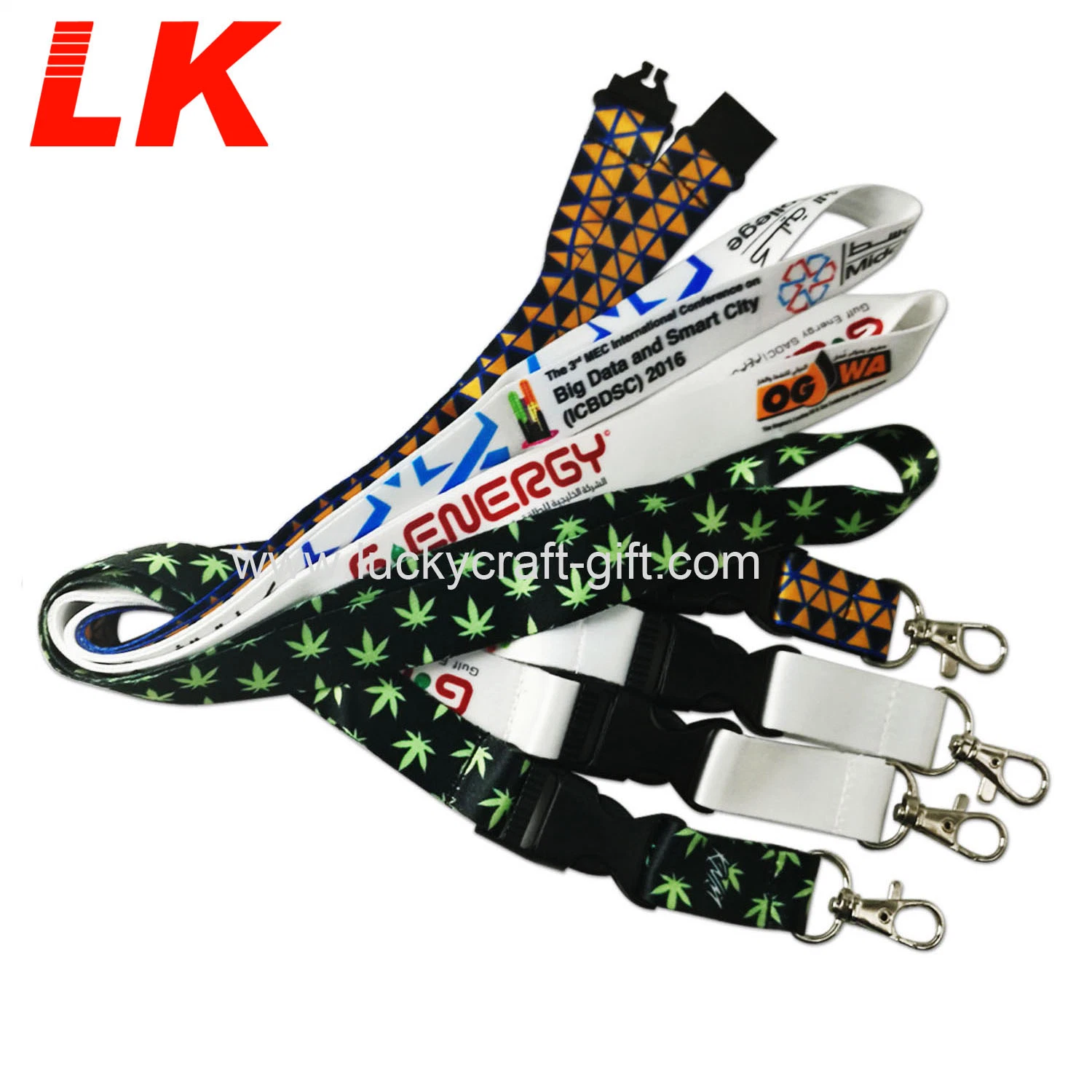 Wholesale/Supplier Custom Fabric Printing Lanyard for Mobile Phone