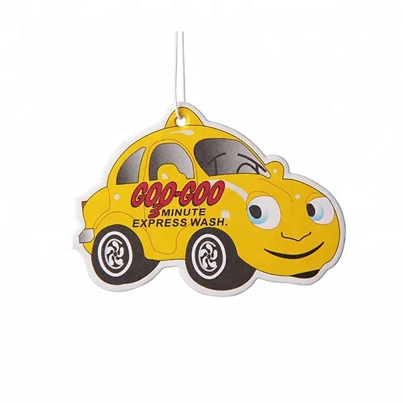 Wholesale/Supplier Custom Logo Shape Car Air Freshener Paper Freshener