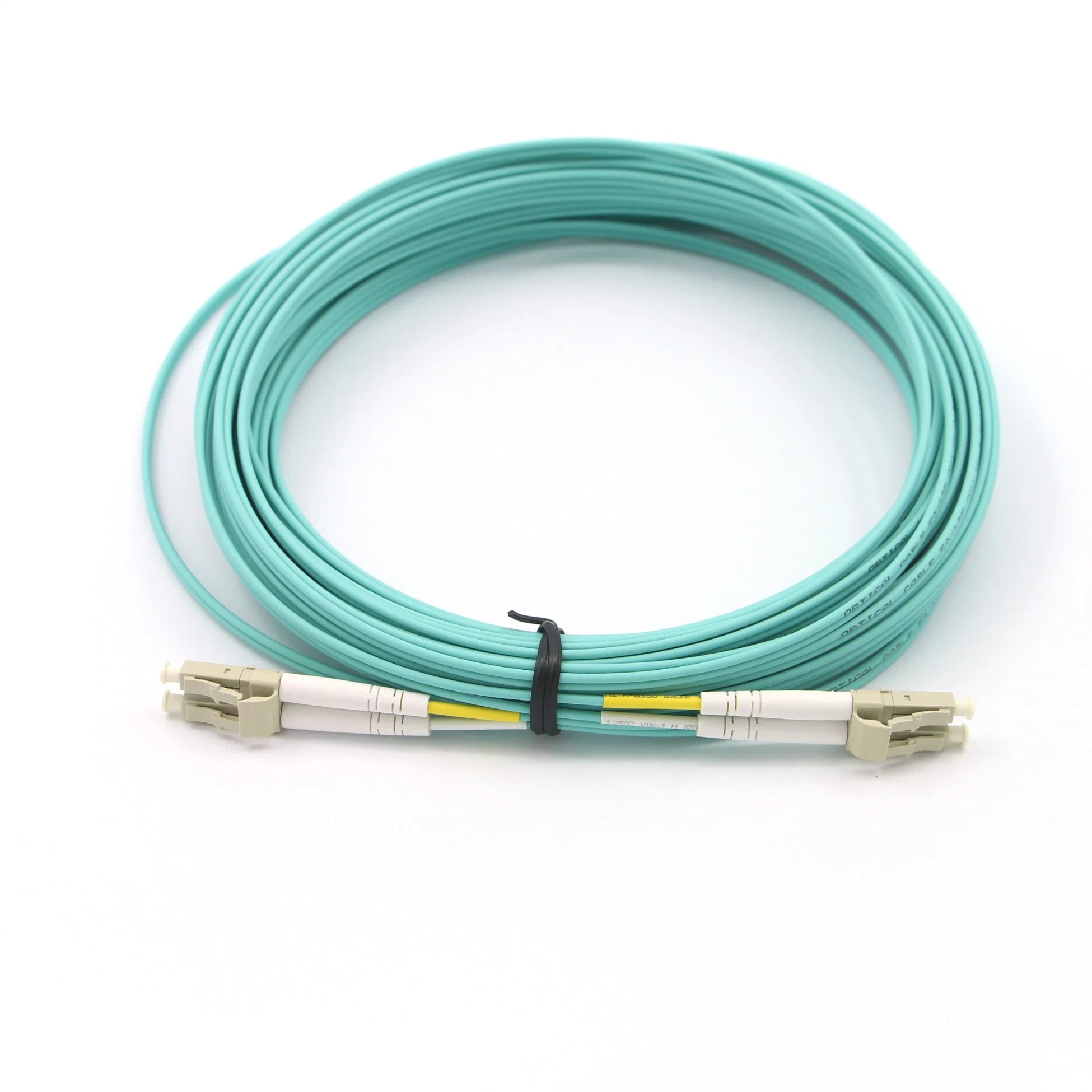 LC-LC dúplex Om3 de 1,8 mm de fibra óptica cable de conexi n con 13 metros