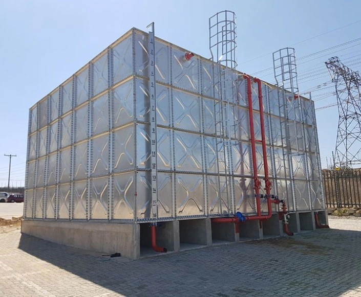 Big Discount! ! ! Long Life Good Quality Ethiopia West Africa 100m3 Galvanized Steel Water Storage Tank