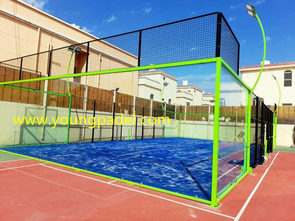 Customized Panoramic Padel Tennis Courts Padel Court Canopies