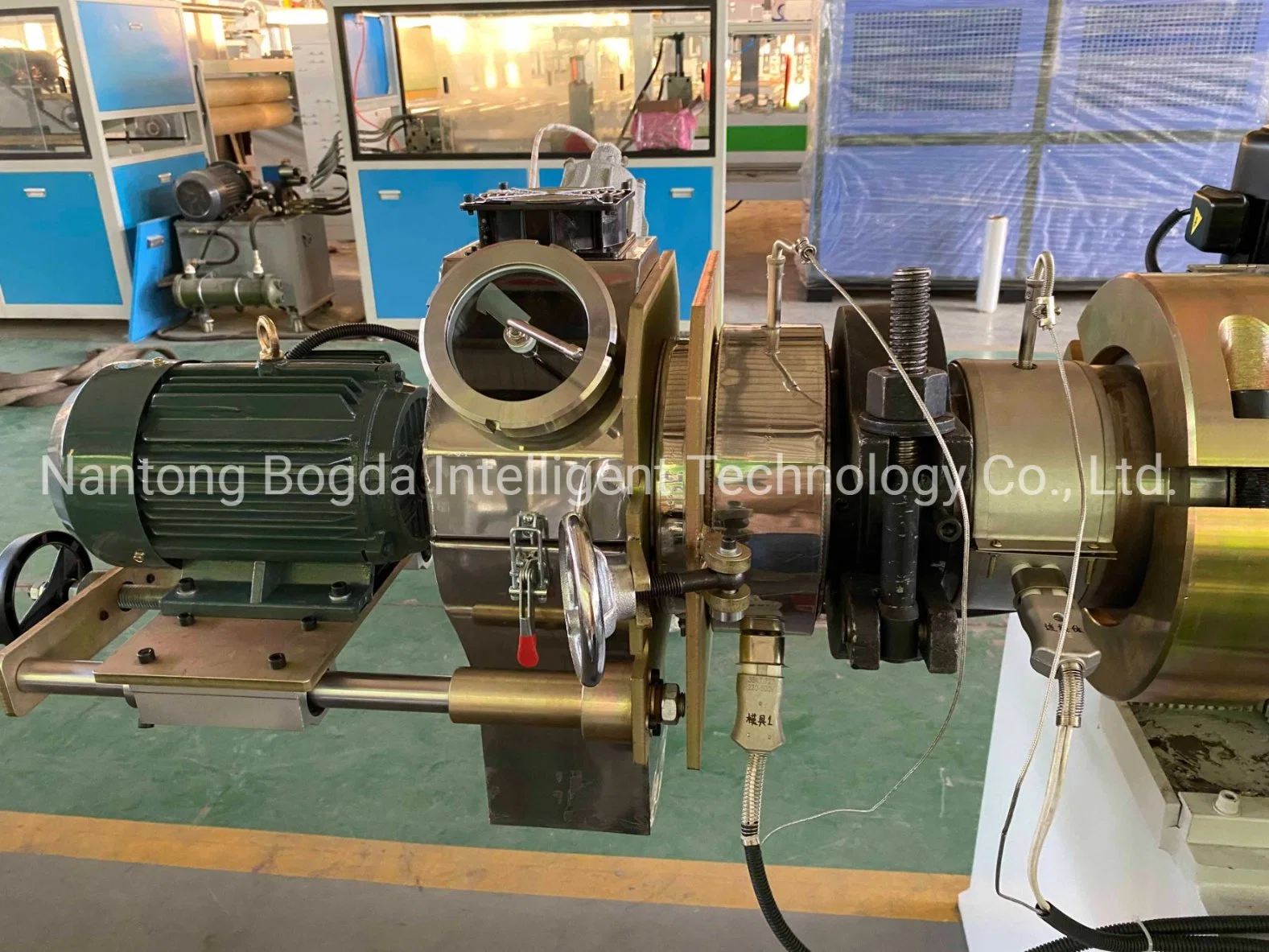 Bogda مزدوجة برغي extruder PVC مركبة extruder لمضاعفة الحبوب