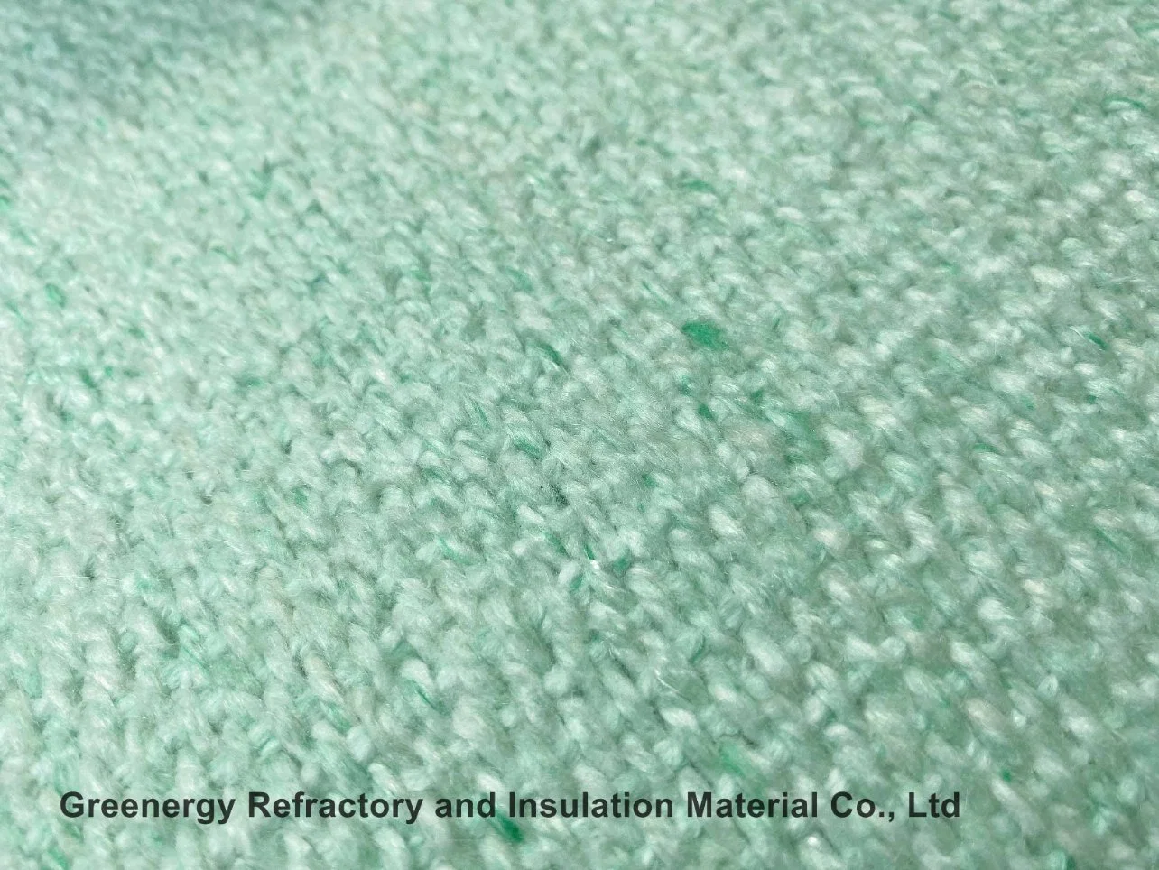 Greenergy 1260c Aluminum Silicate Sealing Bio Soluble Fireproof Heat Resistant Ceramic Fiber Sintered Cloth Bio Soluble Fiber Cloth