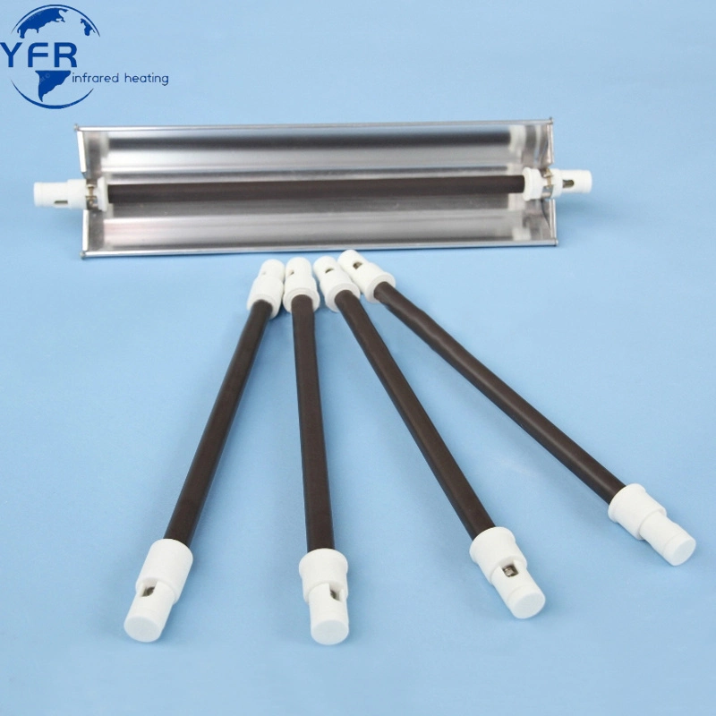 300W 230V IR Heating Element Black Ceramic Infrared Sauna Heater Tube