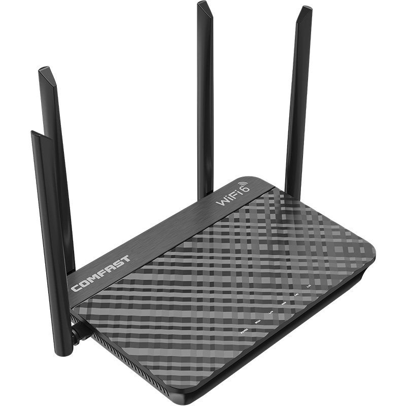 CF-XR10 Dual Band Gigabit Wireless WiFi Routers 5,8 Ghz a 2,4 Ghz Gigabit AX1800 Wi-Fi Mesh 6 Router con 4 antenas de 6 dBi externo