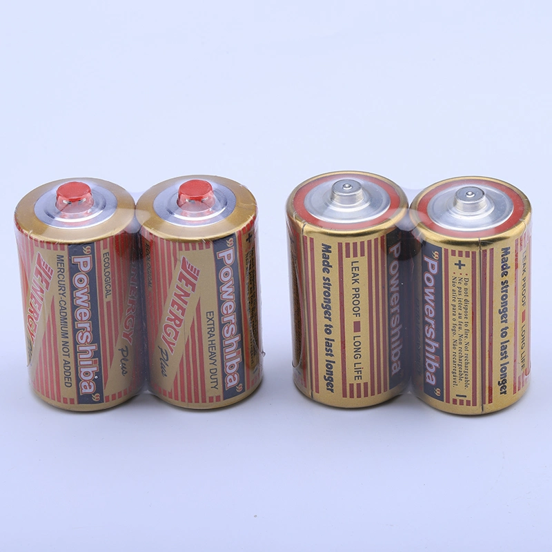 Non Rechargeable Battery OEM Accepted R20 D 1.5V Sum1 Carbon Zinc Dry Battery for Radio Use