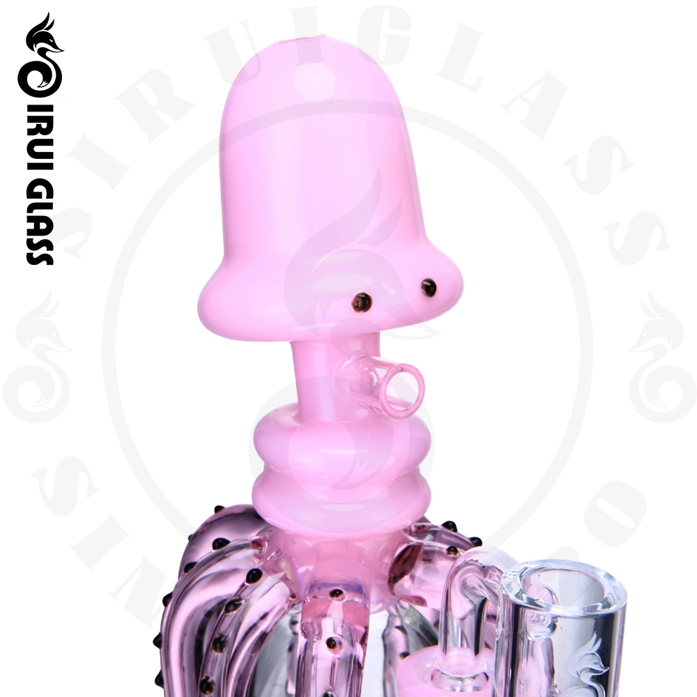 Sirui China Wholesale/Supplier Animals Pink Octopus Glass DAB Rig Beaker Girly Glass Water Pipe