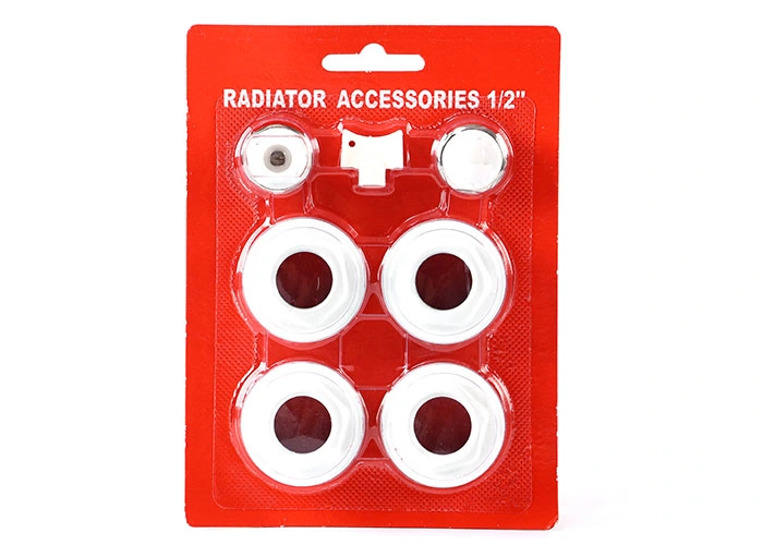 Heating Radiator Partner 7 PCS White 3/4" Size Aluminum Bimetal Radiator Accessories