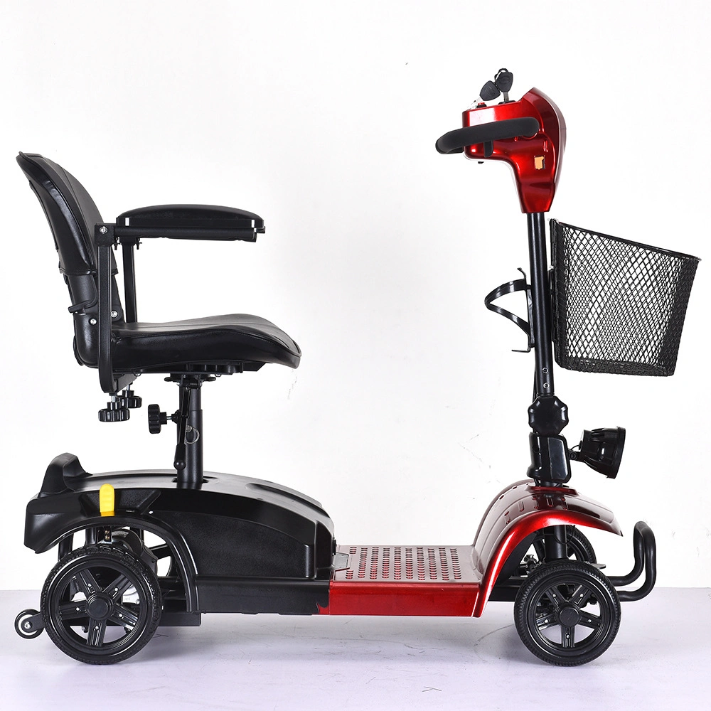 180W Four Wheels Electric Handicap Scooter with 12ah Lead Acid Battery