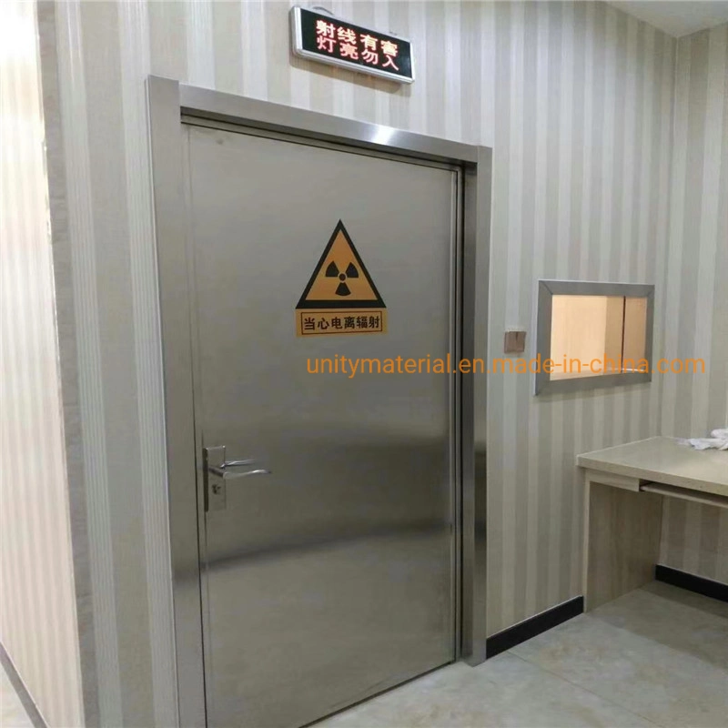 Automatic Sliding Lead Lined Door Residential Automatic Swing Sliding Door Protective X-ray Door for X-ray Room OEM