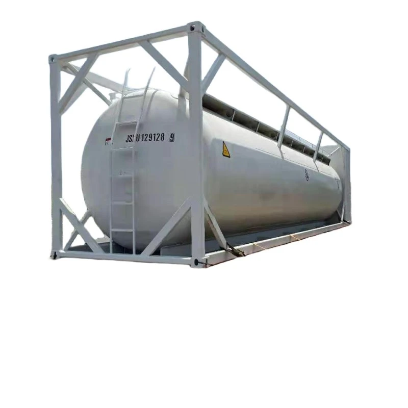 Factory Price 40 Feet ISO Bulk Cement Powder Tank Container for Sale