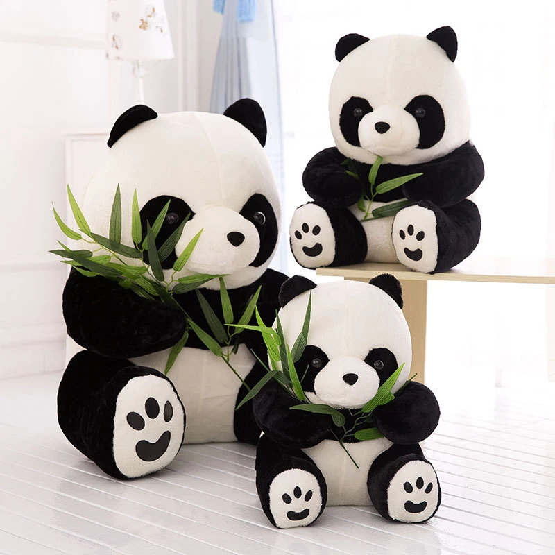 Original Factory Panda Stuffed Toys Stuffed Animal Plush Toy with High quality/High cost performance 