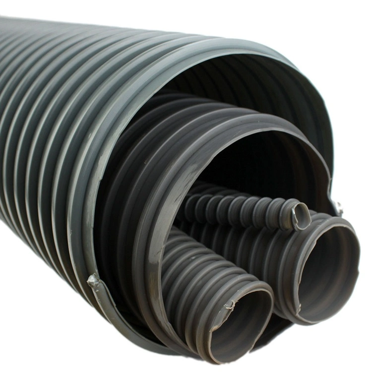 Flexible Corrugated Plastic Tubing PVC Reinforced Plastic Flexible Hose