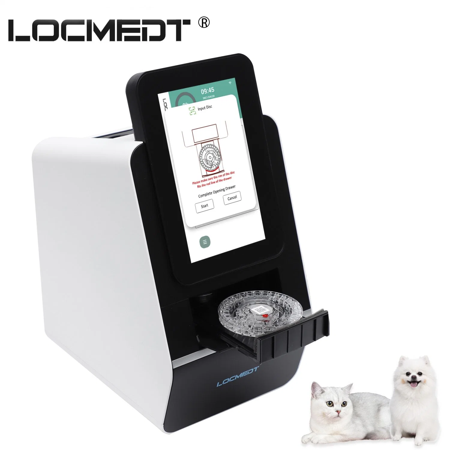 China Factory Blood Analyzer Noahcali-100 Auto/Automatic Biochemistry Analyzer Price for Veterinary Use