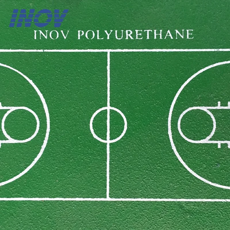 9009-54-5 C3h8n2o Inov Bucket 200kg Plastic Runway Polyurethane PU Sport Flooring