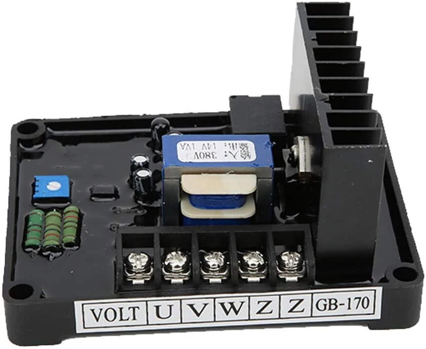 El cepillo alternador AVR GB170 GB-170 Estabilizador Generador Trifásico de regulador de voltaje