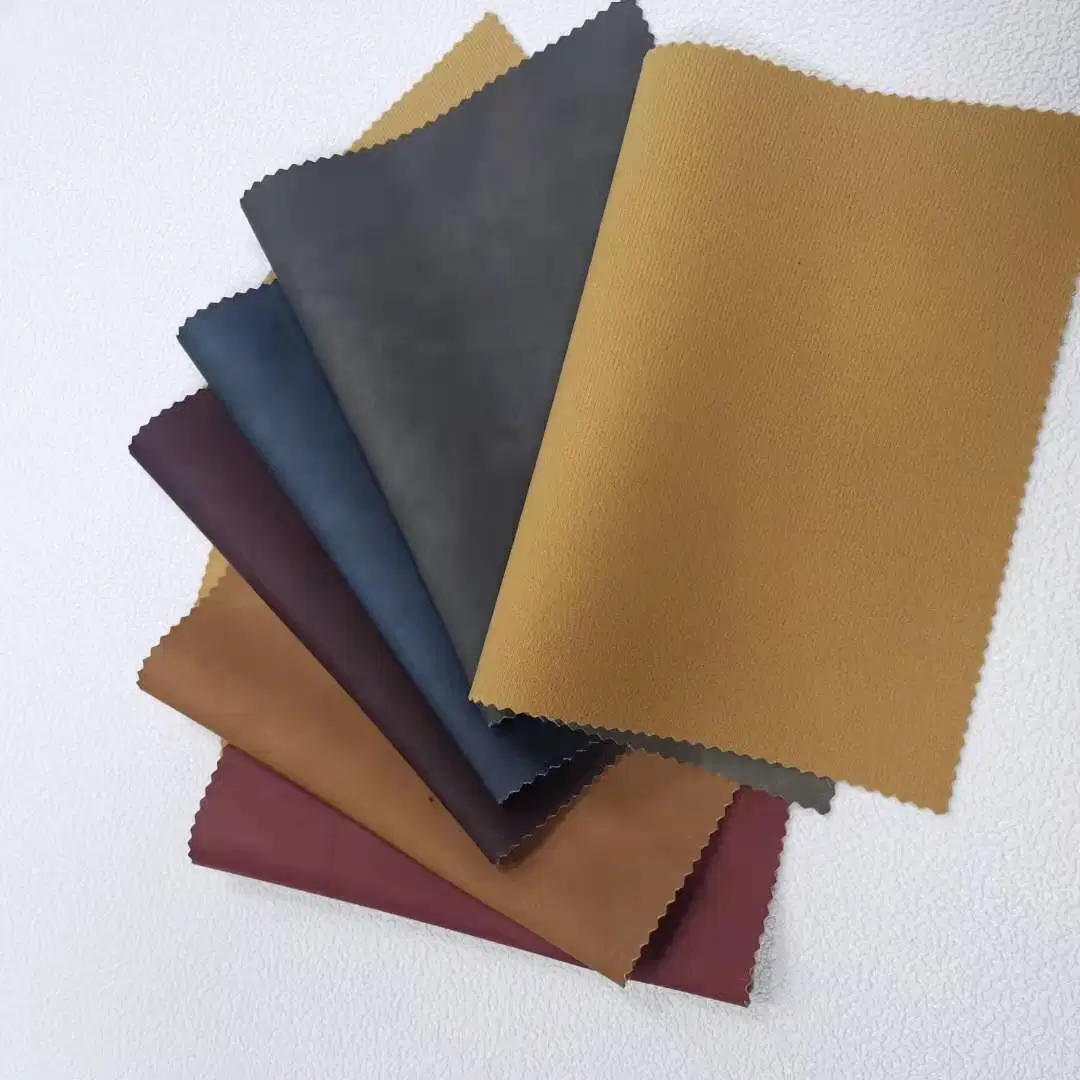 Synthetic Leather Material for Sofas Leatherette Fabric Bags Making