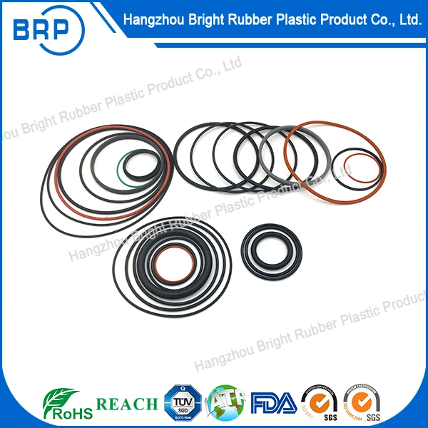 FDA IATF16949 Silicone Flat Rubber O-Ring