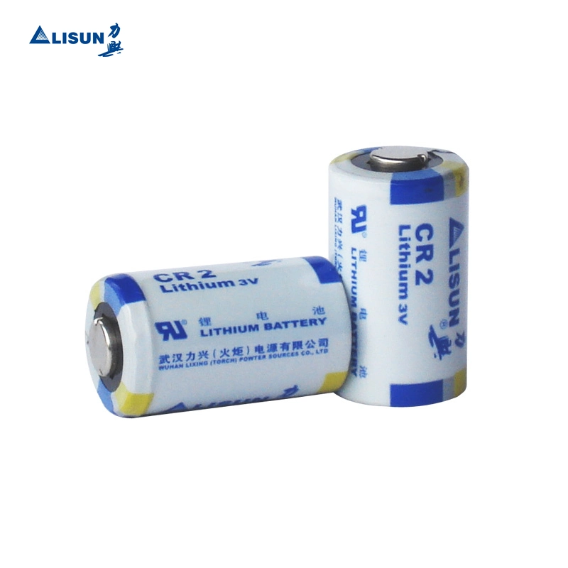 Li-Mno2 Lithium Battery Power Soupply 3V Cr2 850mAh for Smoke Alarm