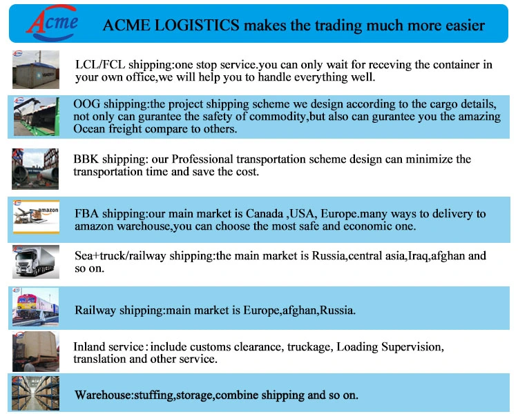 أرخص نيويورك/لوس أنجلوس/لونج بيتش/هيوستن/ميامي الولايات المتحدة الأمريكية Sea Freight Door إلى باب سيرفيي