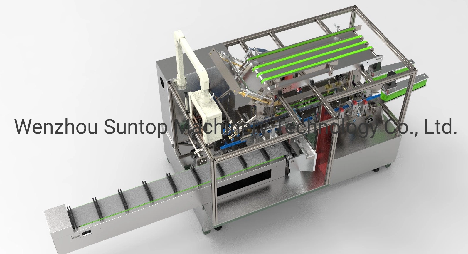 Automatische Aluminiumfolie / Backpapier Kartons Karton Verpackungsmaschine Verpackungsmaschinen