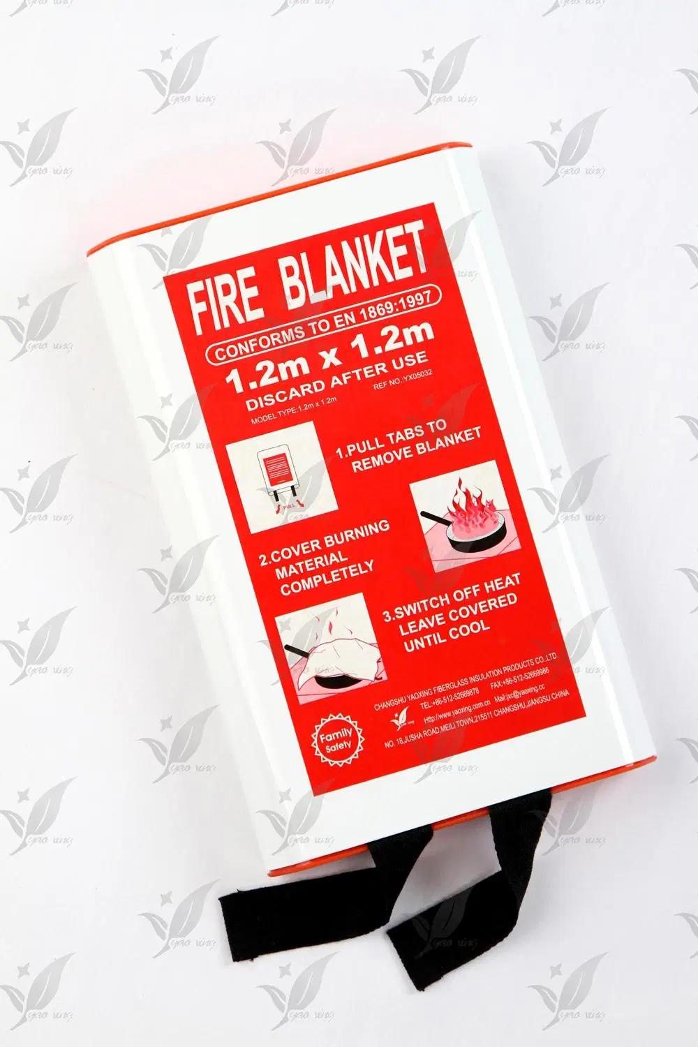 Fiberglass Fire Blanket En1869 Certificate