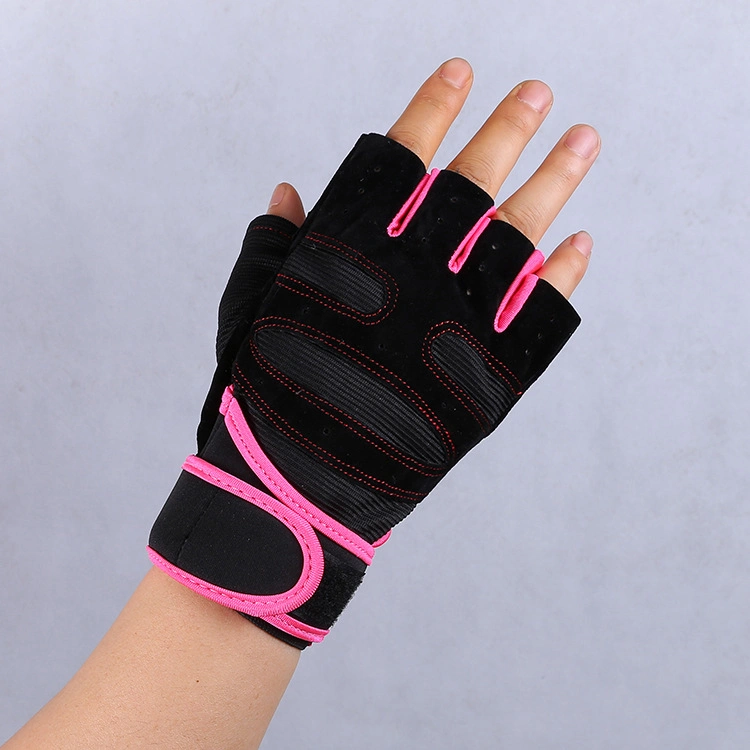 Driving Gloves Women Sunscreen Half Finger Fingerless Gloves Lightweight Cycling Gloves Breathable Gym Fitness Esg11265