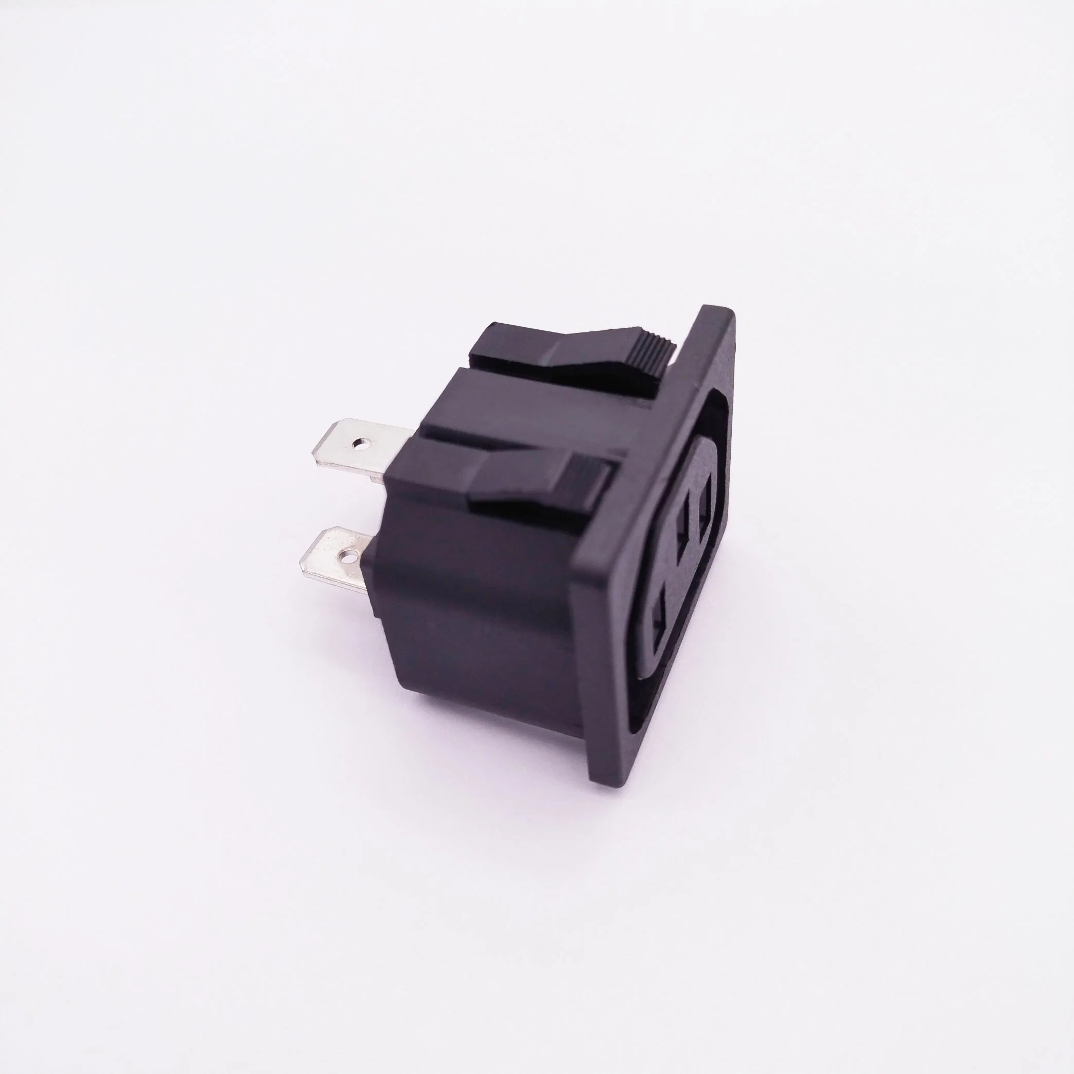 Conector IEC EN60320 10A 250VAC 3Pino Tomada com UL CSA ENEC CCC listados Substituir Px0695