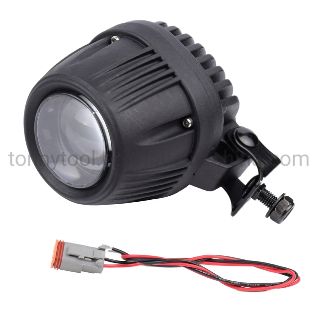 LED flecha concentrada carretilla elevadora Luz de advertencia de seguridad de trabajo azul/roja 10-110V