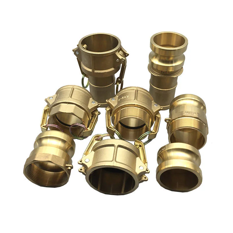 Aluminum Ss Brass PP Nylon Cam and Groove Reducing Adapter Coupler Fuel Tanker USA Hose Fittings Bauer Double Bolt Clamp Hose Mender Camlock Coupling Camlock