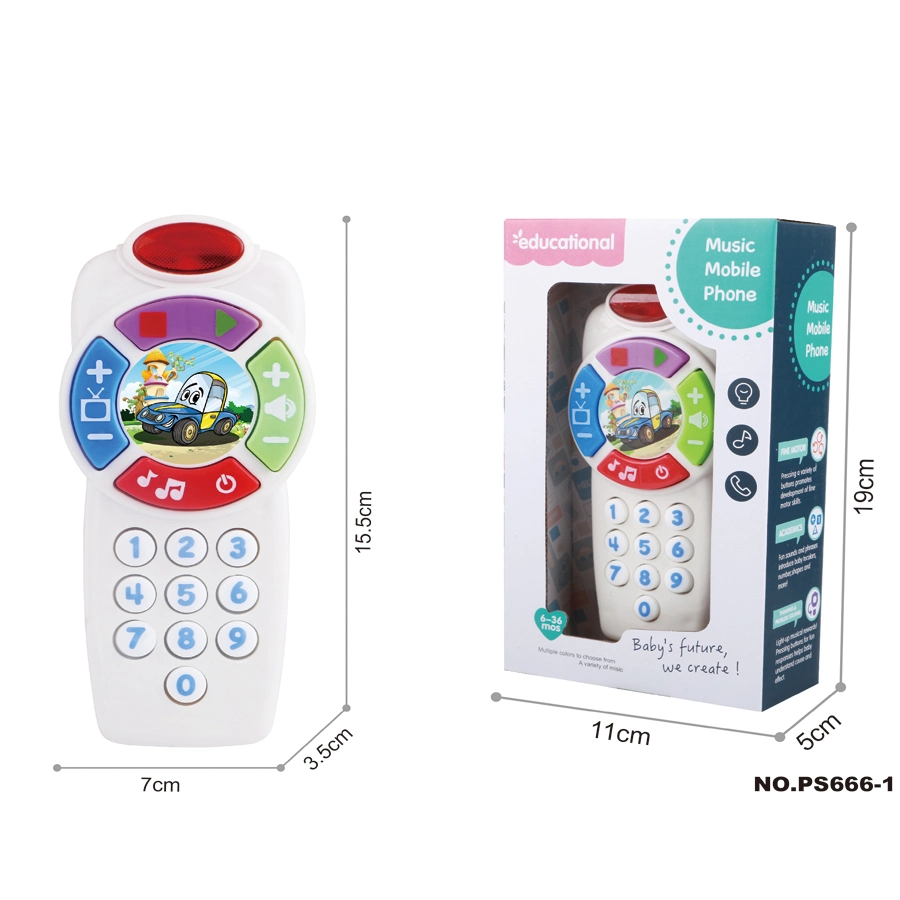 Safety Plastic Touch Screen Educational Mobile Phone Toys Baby Music Toys