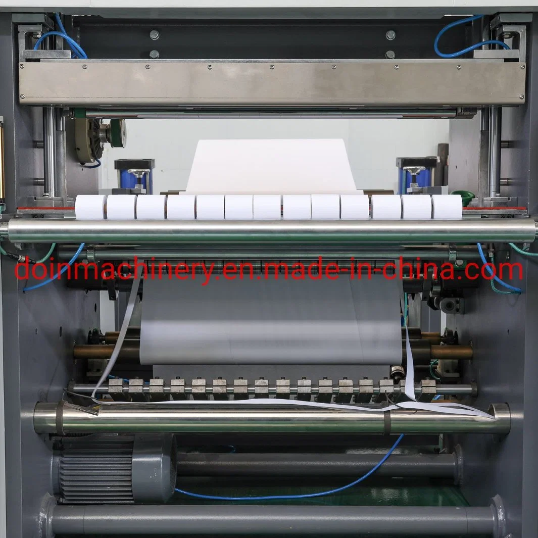 Lottery Tickets Hot-Melt Kraft Paper Tape Rolls Fax Paper Slitting and Rewinding Machine