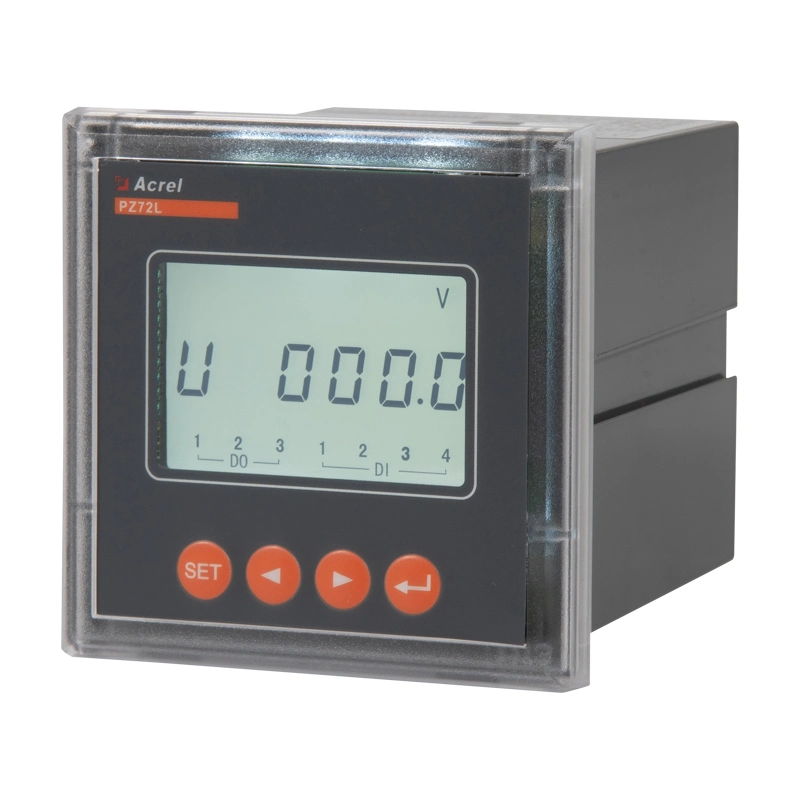 Acrel Pz72L-AV Smart AC Voltage Pz Series Single Phase Meter with LCD Display