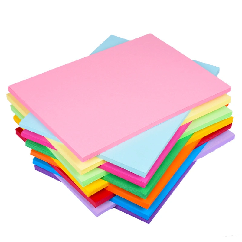 220gsm 8K 265 x 380 mm (10,4 x 15 pulgadas) Cartulina de colores múltiples para papel de color para copias de artesanía Papel papel de impresión 50 hojas/Bolsa-10 colores