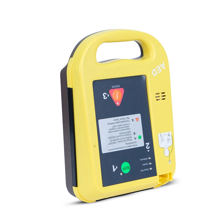 Aed7000 primeros auxilios cardiacos DEA Entrenamiento público de rescate DEA portátil Desfibrilador externo automático para emergencias de DEA en hospitales