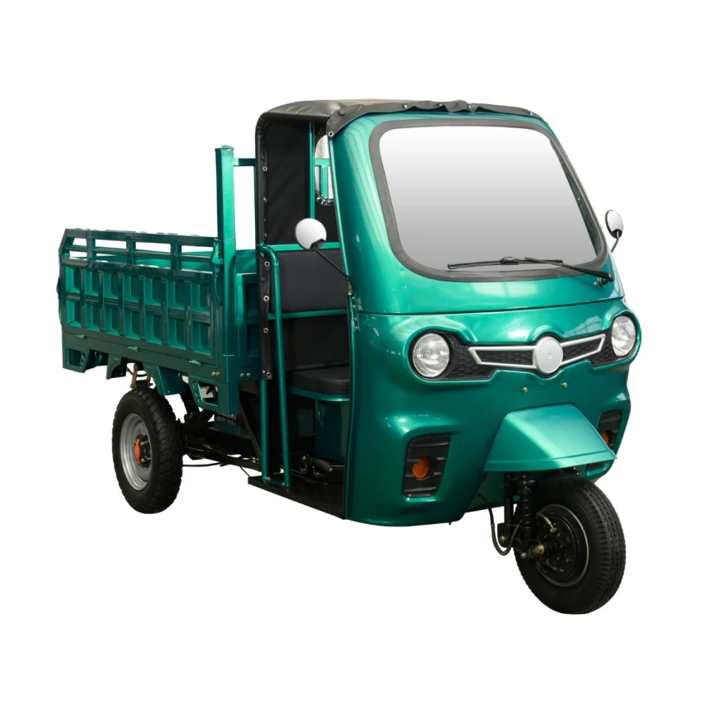 Mayor capacidad de carga cargadora eléctrica triciclo Rickshaw Eco Friendly Baja Tuk Tuk Rickshaw triciclo de moda